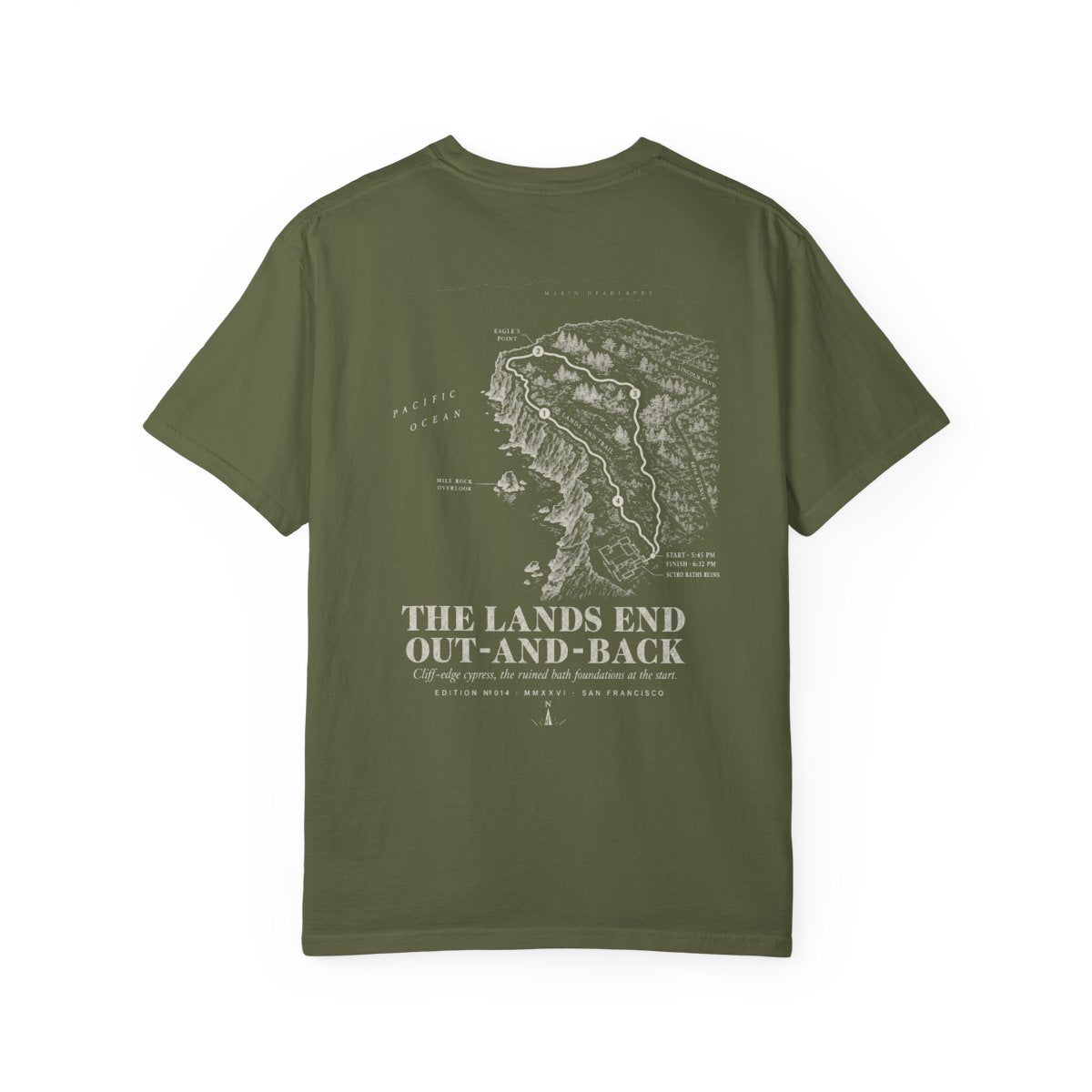 B&B-SYNC Hemp back — The Lands End Out-and-Back