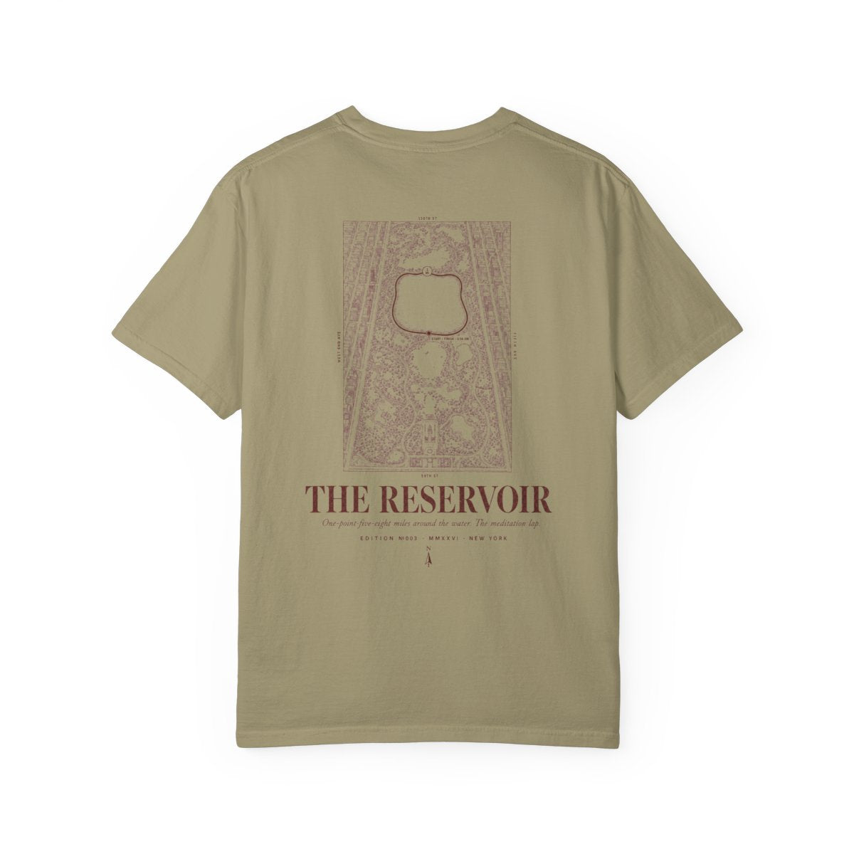 Khaki back — The Reservoir (detailed map)