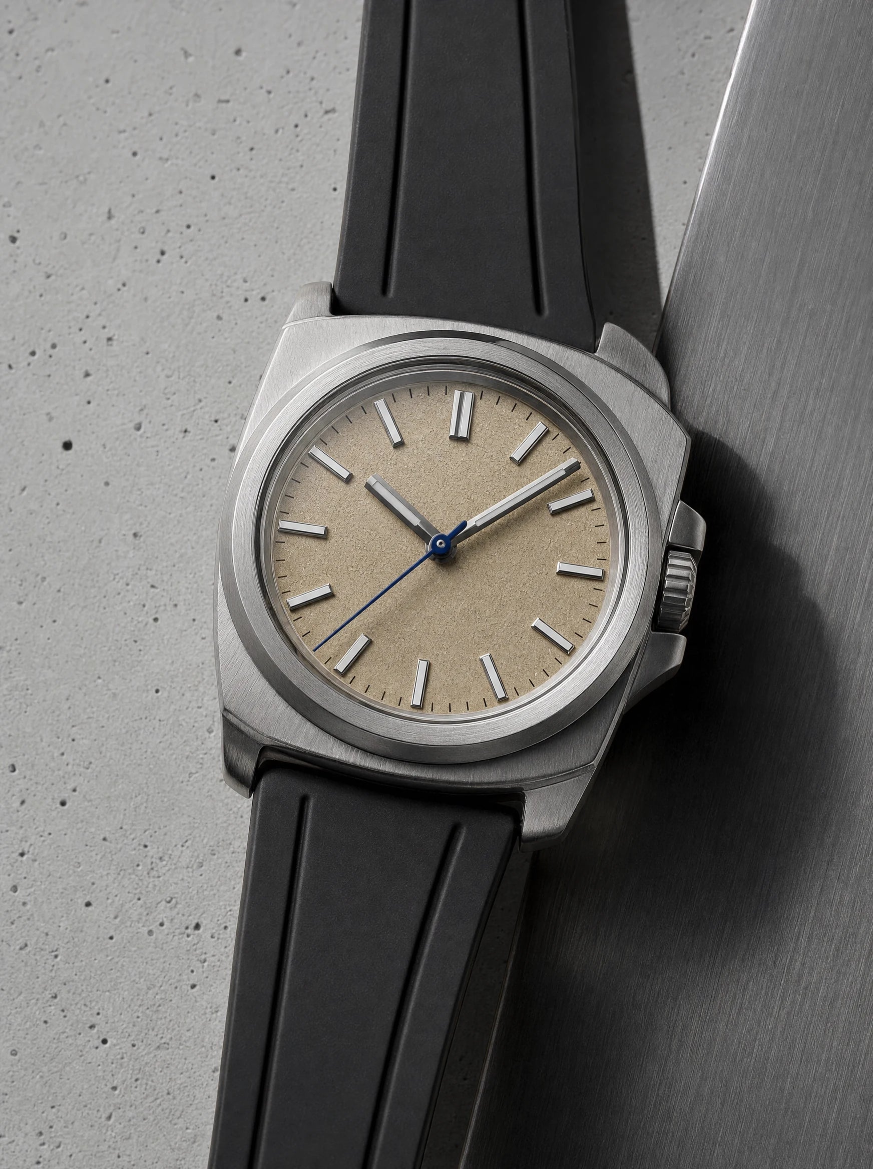 Terminal 39 sand dial automatic watch design-direction concept